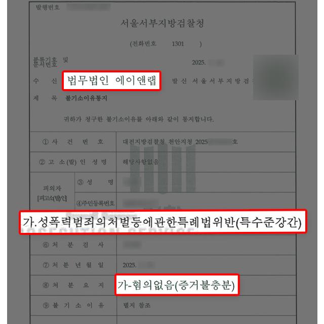 특수준강간 혐의 받은 미성년자 변호, 피해자 진술의 모순 밝혀내 불기소 처분
